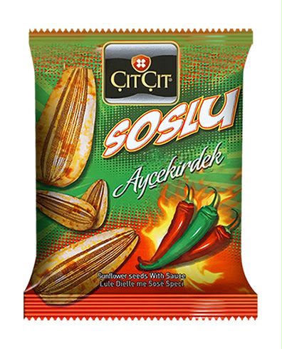 CitCit Sonnenblumenkerne mit Paprika-Gewürz, 130 g