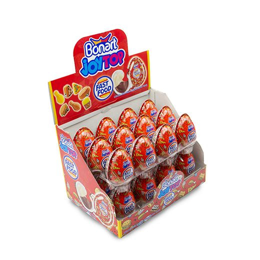 Bonart Joytop Fastfood Egg with Surprise Toys 20g 24 stck