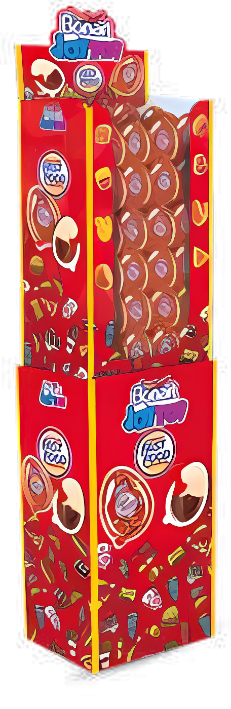 Bonart Joytop Fastfood Egg with Surprise Toystand 72 stck