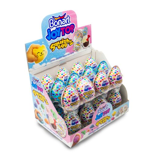 Bonart joytop Squishy Egg with Surprise Toys 20g 24 stck