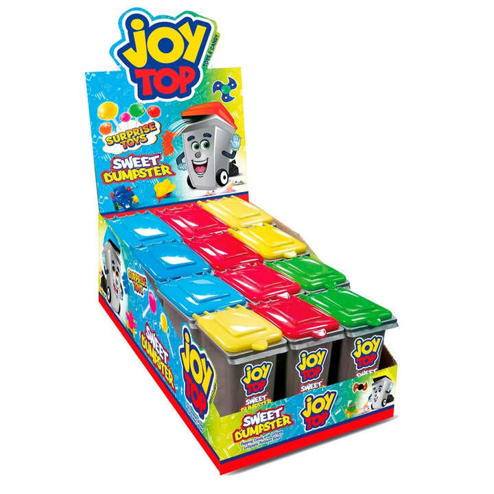 Bonart Joytop Sweet Dumpster Lollipop with surpris  Toy 12 stck